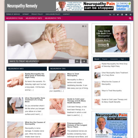 Neuropathy Remedy Website