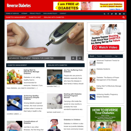 Reverse Diabetes Website