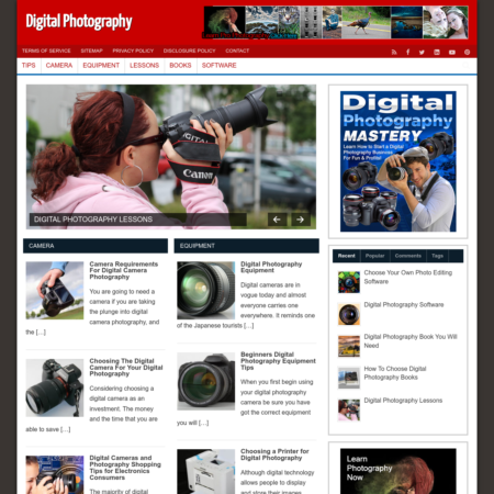 Digital Photography Website