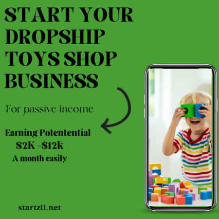 Start Your Own Dropship Toy Shop Business